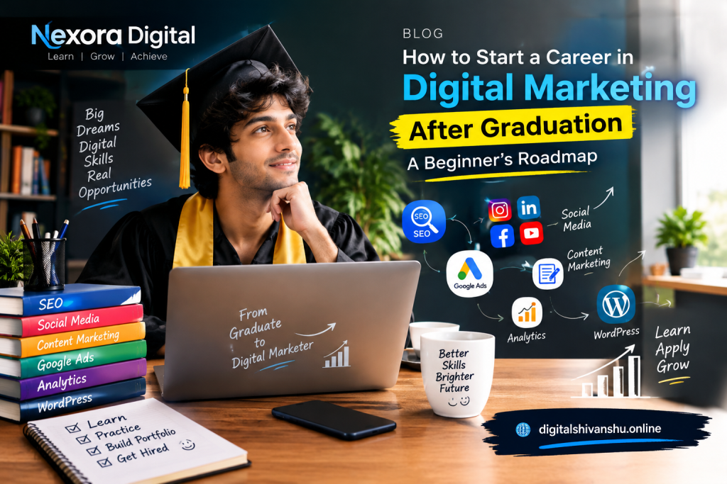 How to Start a Career in Digital Marketing After Graduation: A Beginner’s Roadmap