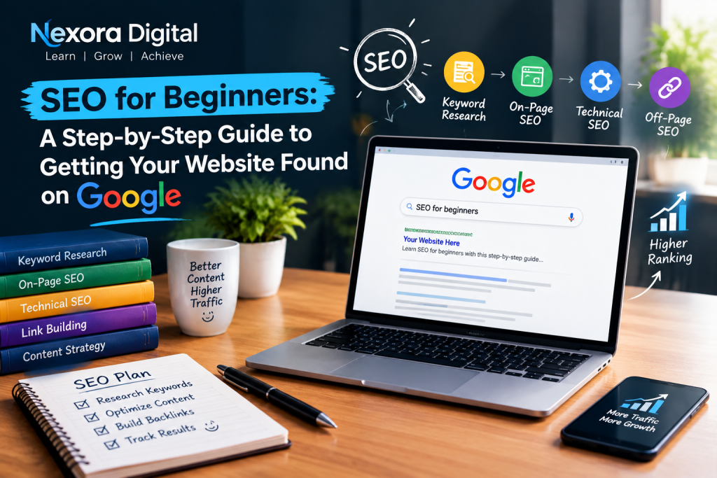 SEO for Beginners: A Step-by-Step Guide to Getting Your Website Found on Google